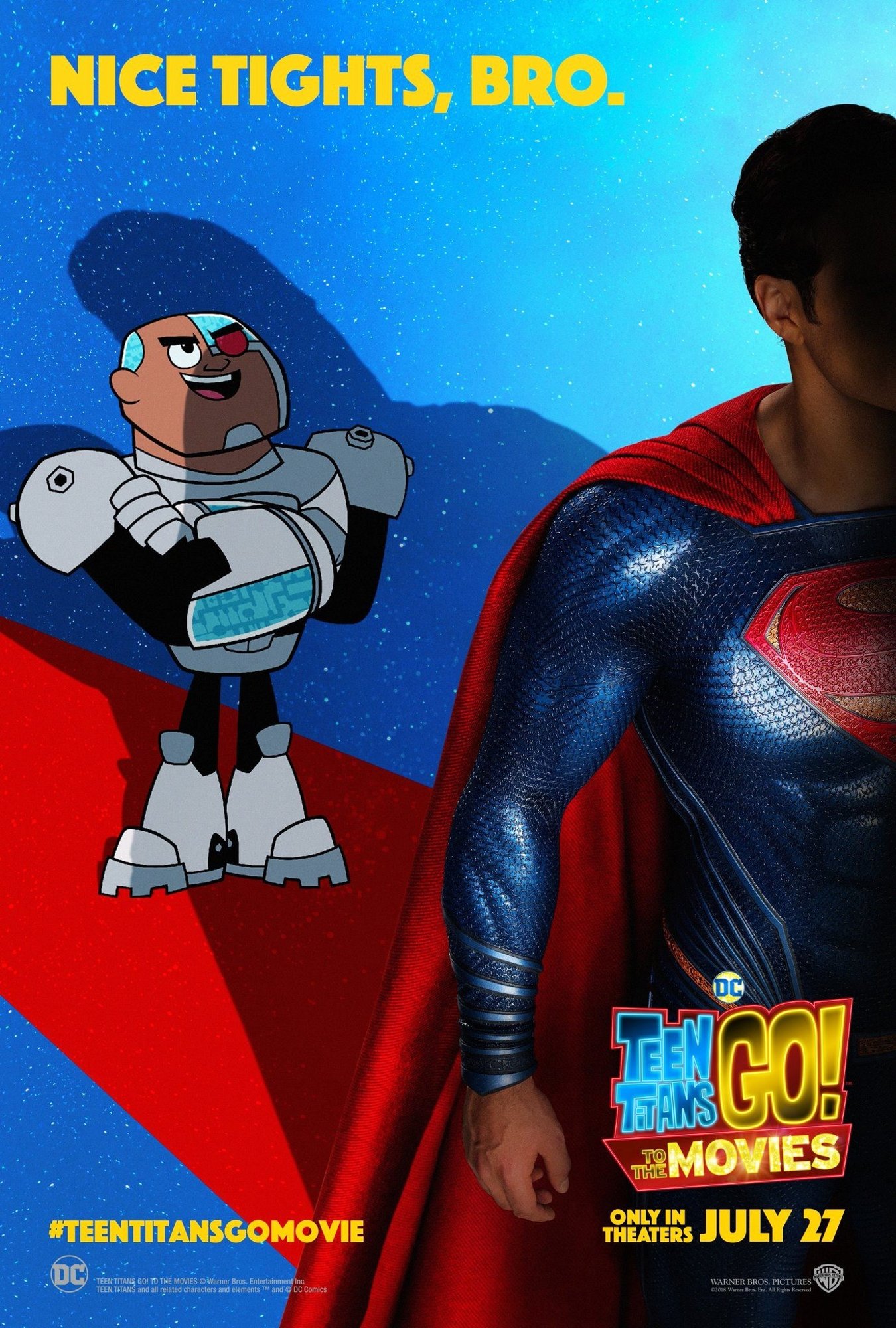 Poster of Warner Bros. Pictures' Teen Titans Go! To the Movies (2018)