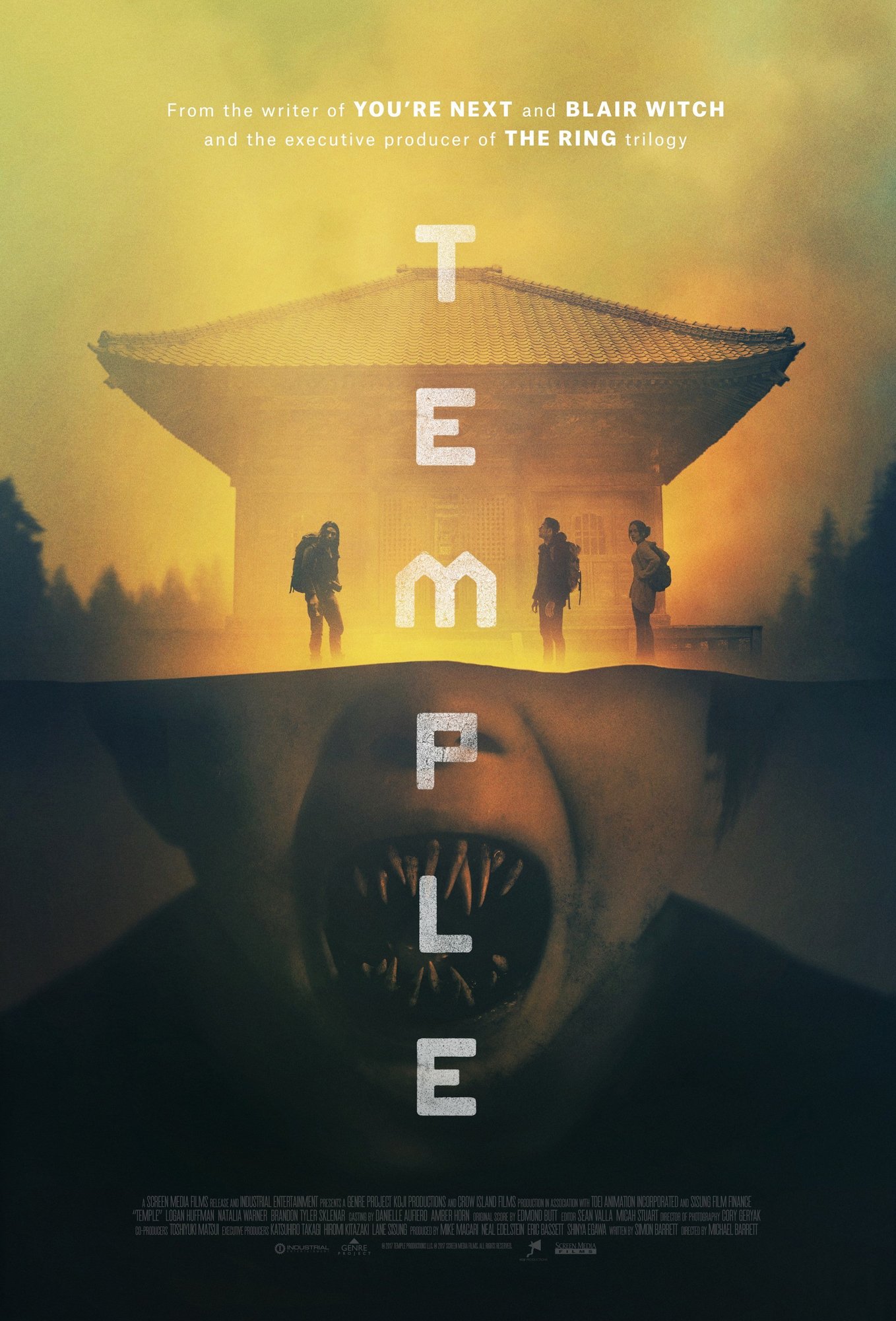 Poster of Screen Media Films' Temple (2017)