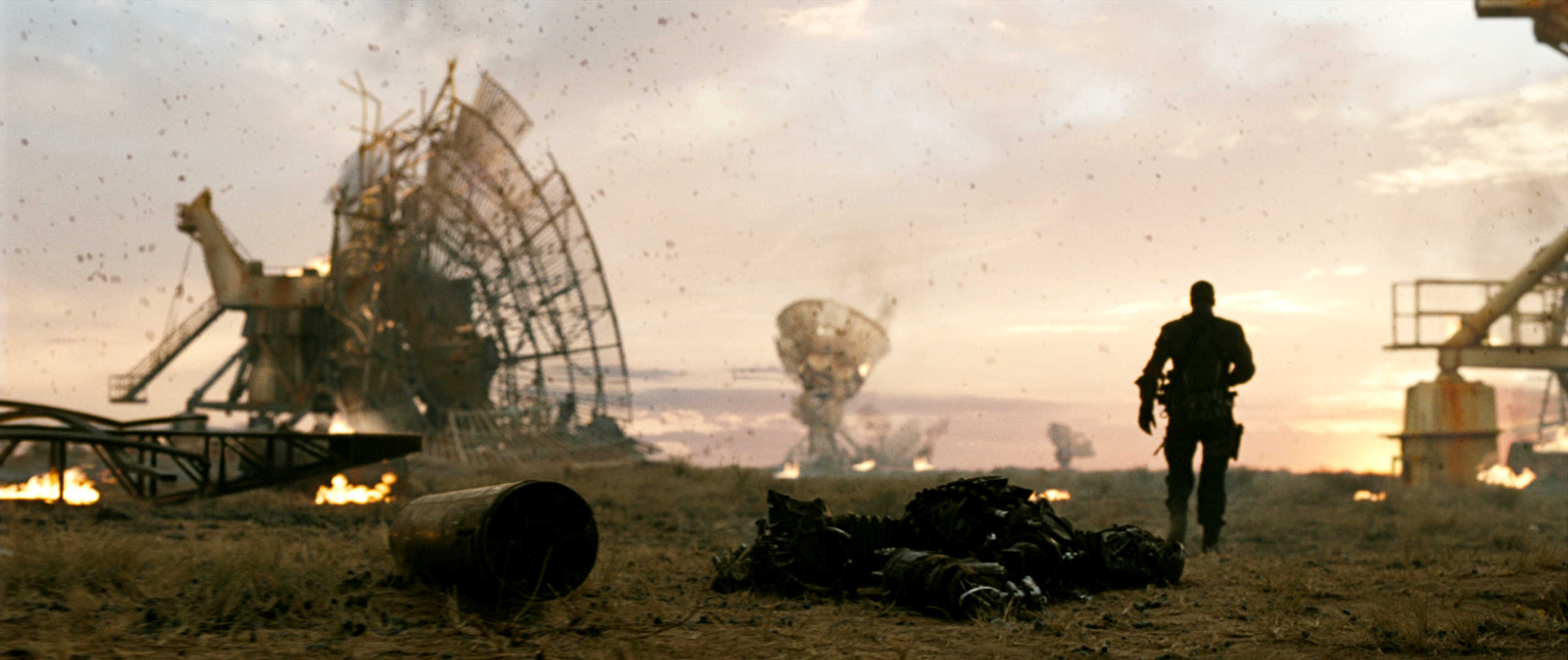 A scene from Warner Bros. Pictures' Terminator Salvation (2009)
