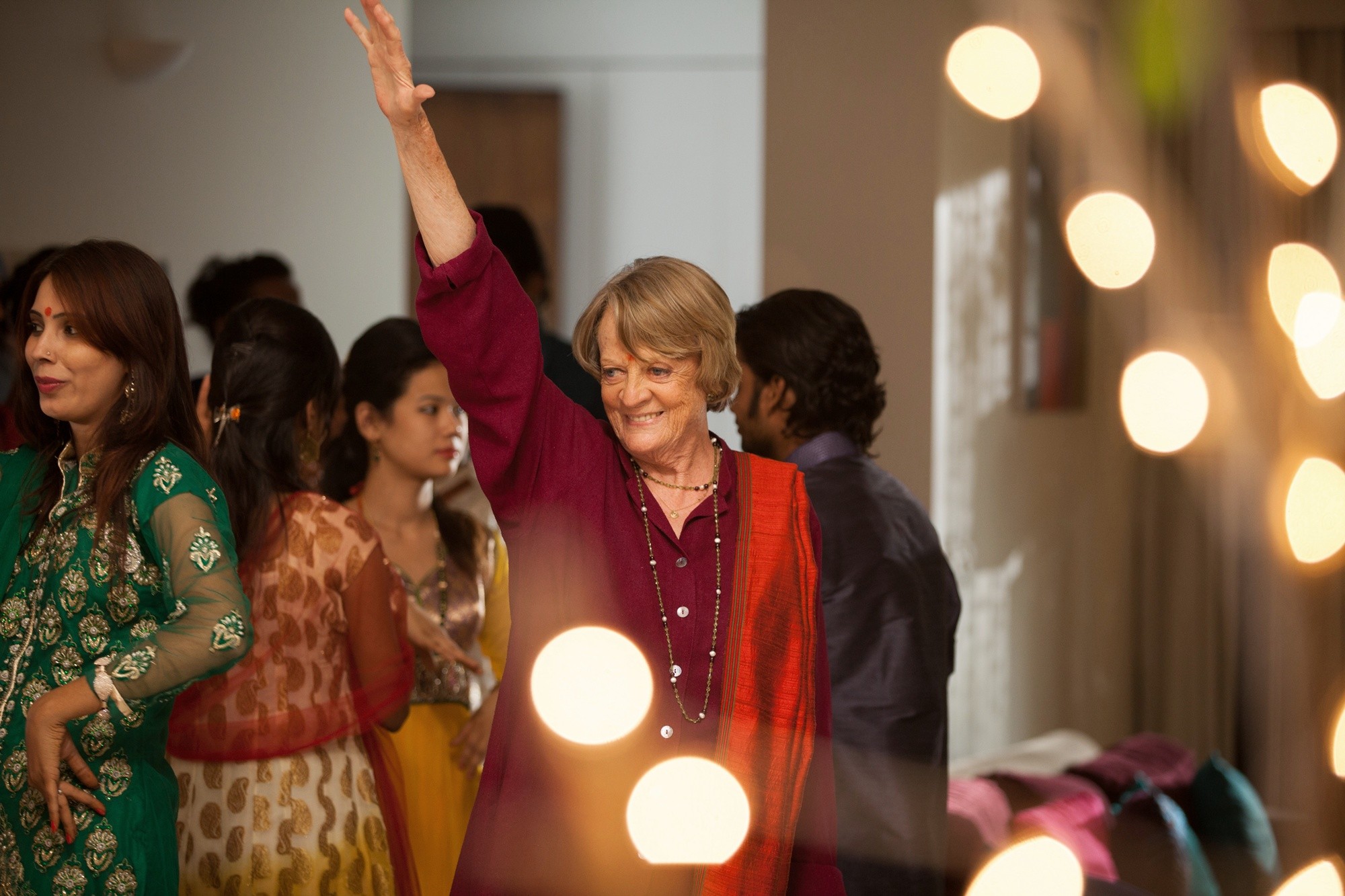 Maggie Smith stars as Muriel Donnelly in Fox Searchlight Pictures' The Second Best Exotic Marigold Hotel (2015). Photo credit by Laurie Sparham.