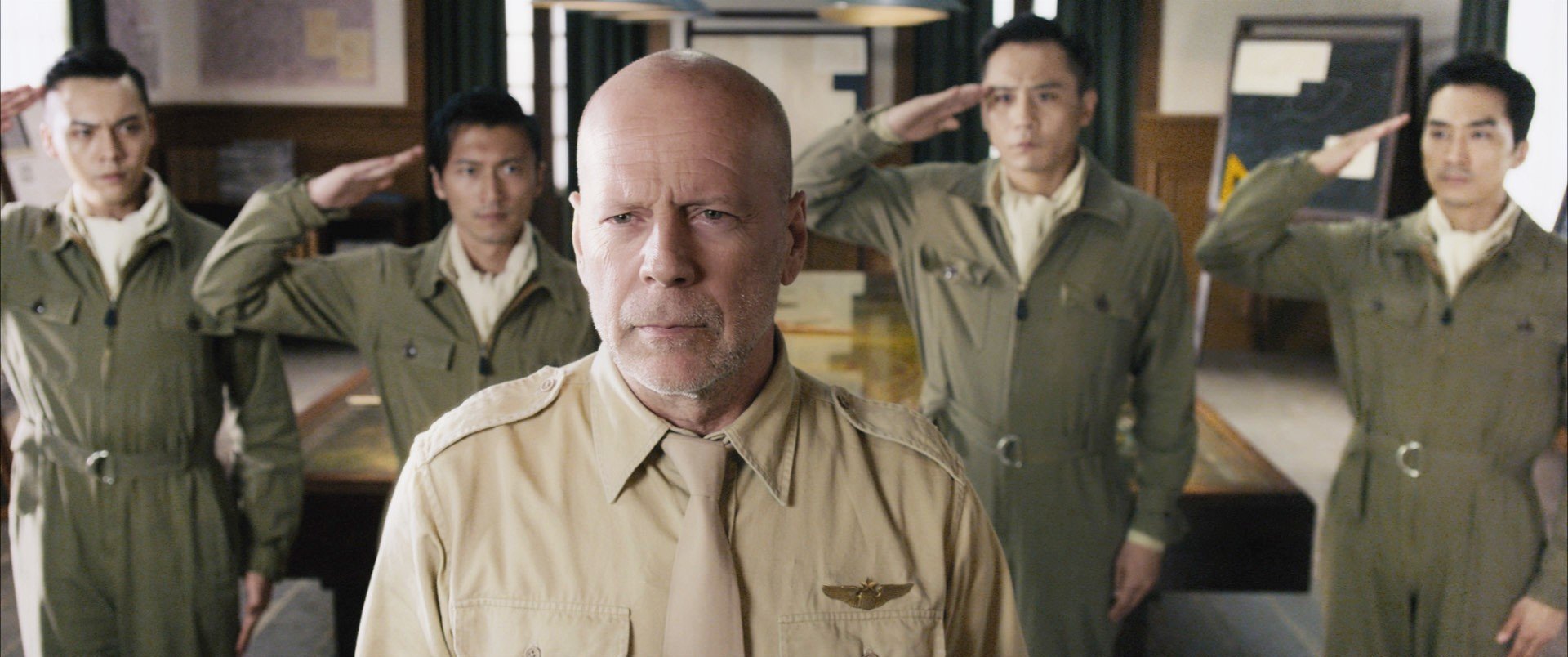Bruce Willis in Lionsgate Home Entertainment's Air Strike (2018)