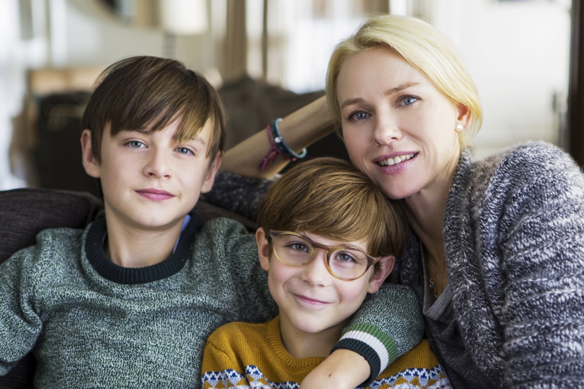 Jaeden Lieberher, Jacob Tremblay and Naomi Watts in Focus Features' The Book of Henry (2017)