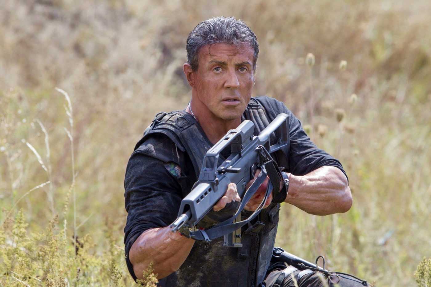 Sylvester Stallone stars as Barney Ross in Lionsgate Film's The Expendables 3 (2014)
