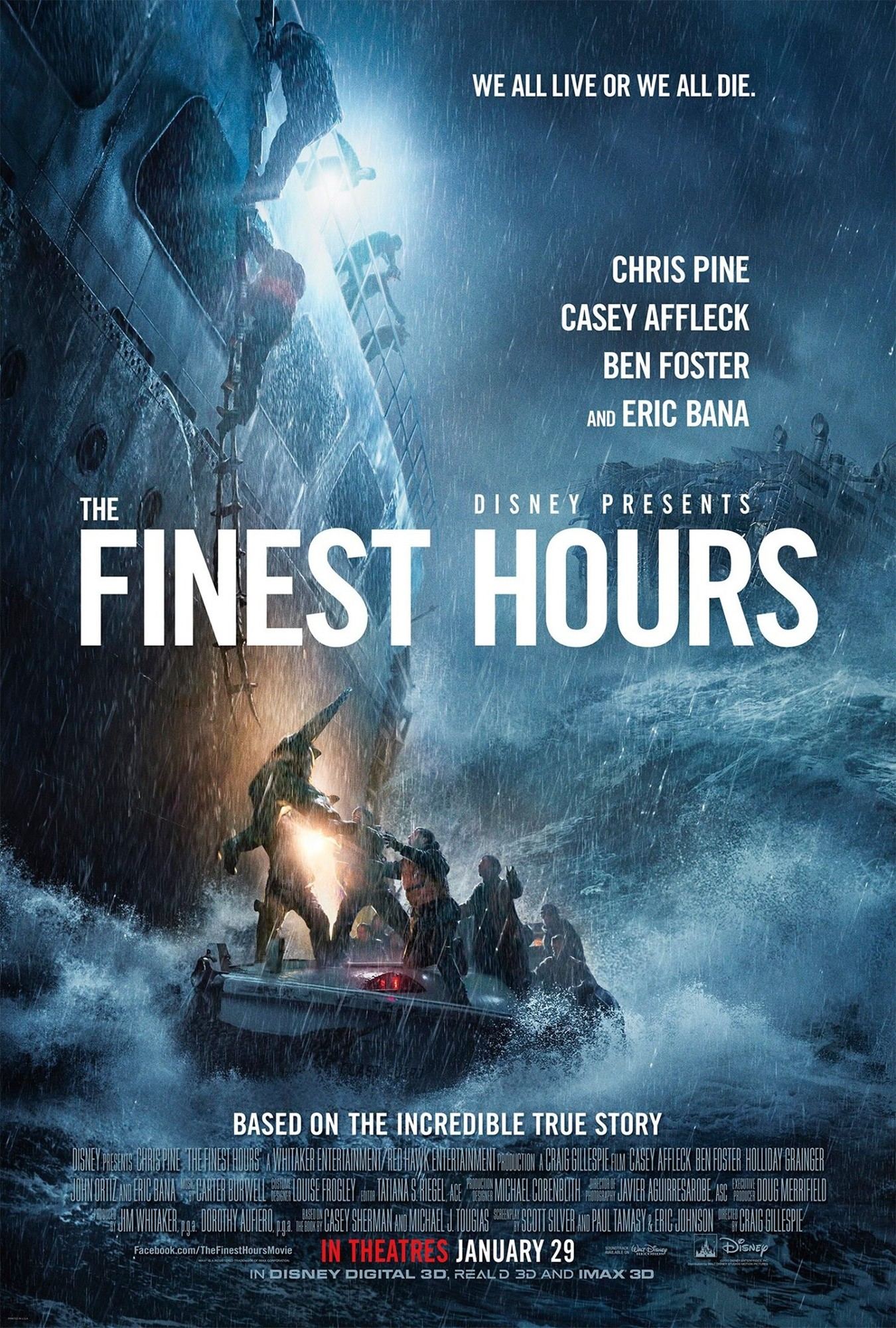Poster of Walt Disney Pictures' The Finest Hours (2016)