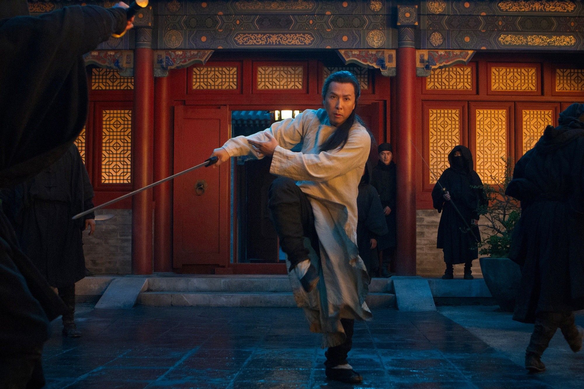 Donnie Yen stars as Meng Sizhao/Silent Wolf in Netflix's Crouching Tiger, Hidden Dragon: The Green Legend (2016). Photo credit by Rico Torres.