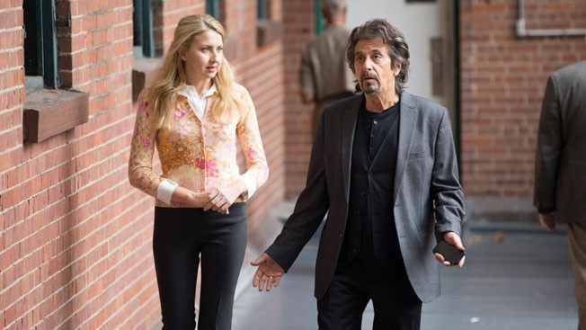 Nina Arianda stars as Sybil and Al Pacino stars as Simon Axler in Millennium Films' The Humbling (2015)