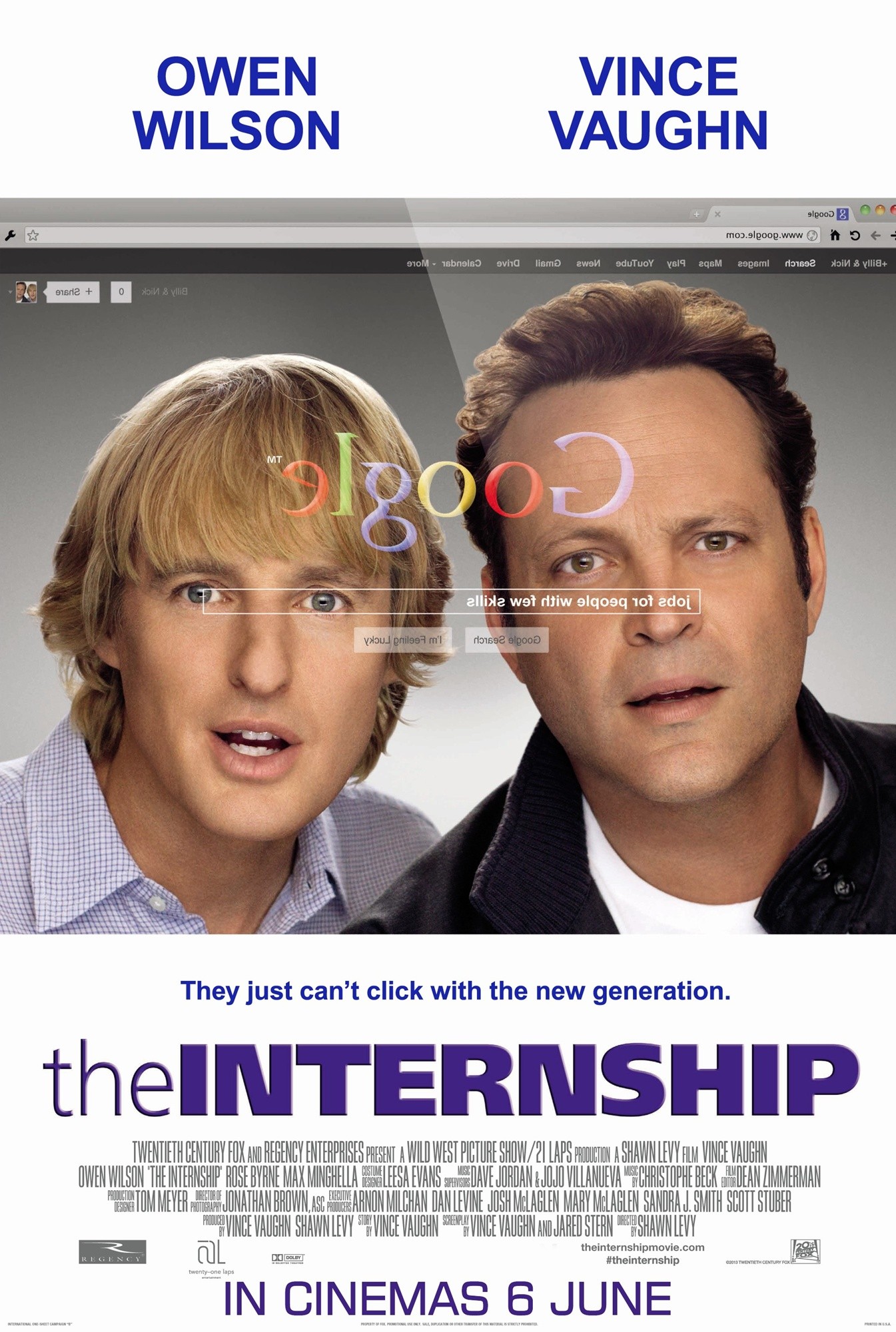 Poster of 20th Century Fox's The Internship (2013)