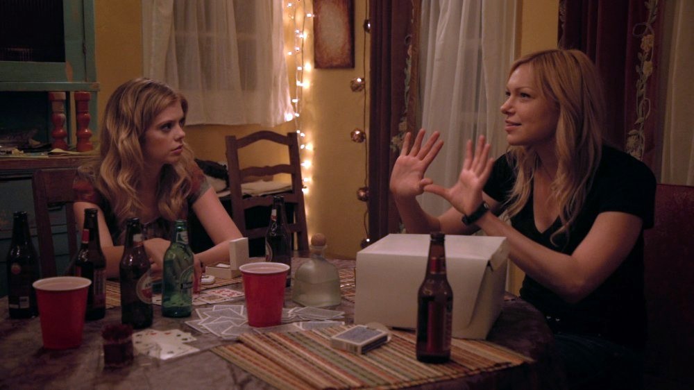 Dreama Walker stars as Penny and Laura Prepon stars as Jennifer in Monterey Media's The Kitchen (2013)