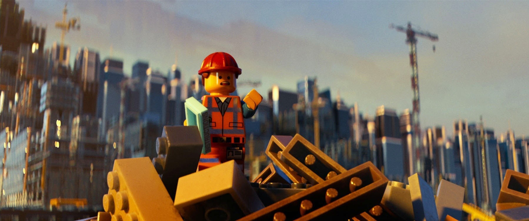 Emmet from Warner Bros. Pictures' The Lego Movie (2014)