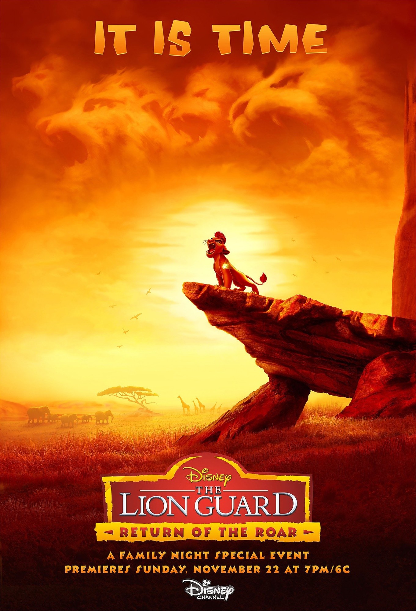 Poster of Disney Channel's The Lion Guard: Return of the Roar (2015)