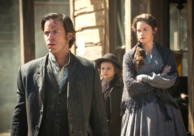 Armie Hammer, Mason Cook and Ruth Wilson in Walt Disney Pictures' The Lone Ranger (2013)