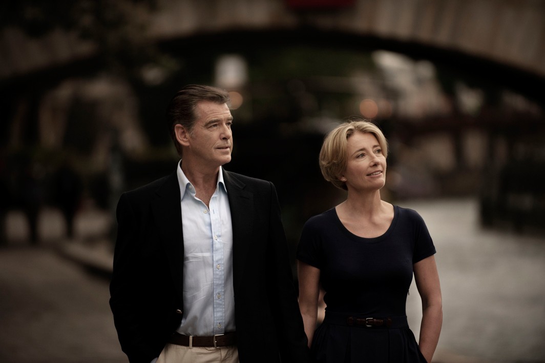 Pierce Brosnan stars as Richard and Emma Thompson stars as Kate in Ketchup Entertainment's The Love Punch (2014)