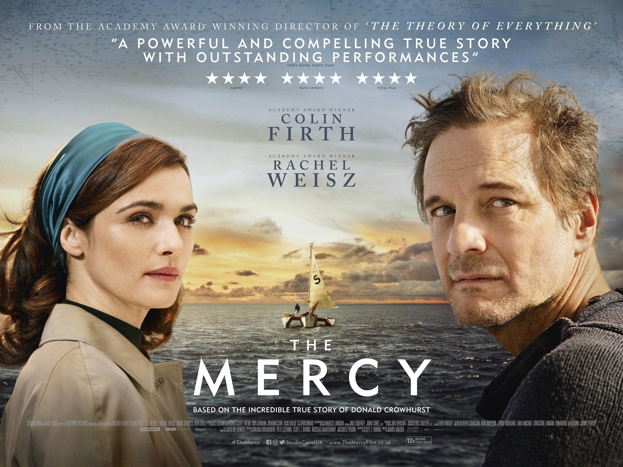 Poster of Lionsgate Films' The Mercy (2018)