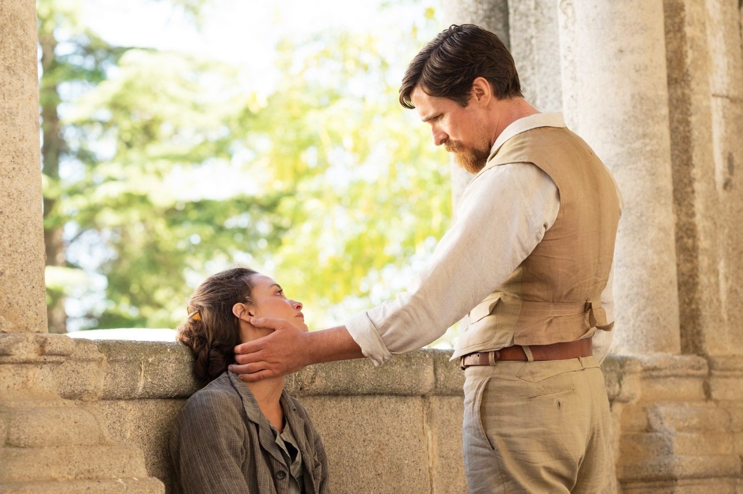 Charlotte Le Bon stars as Ana and Christian Bale stars as Chris Myers in Open Road Films' The Promise (2017)