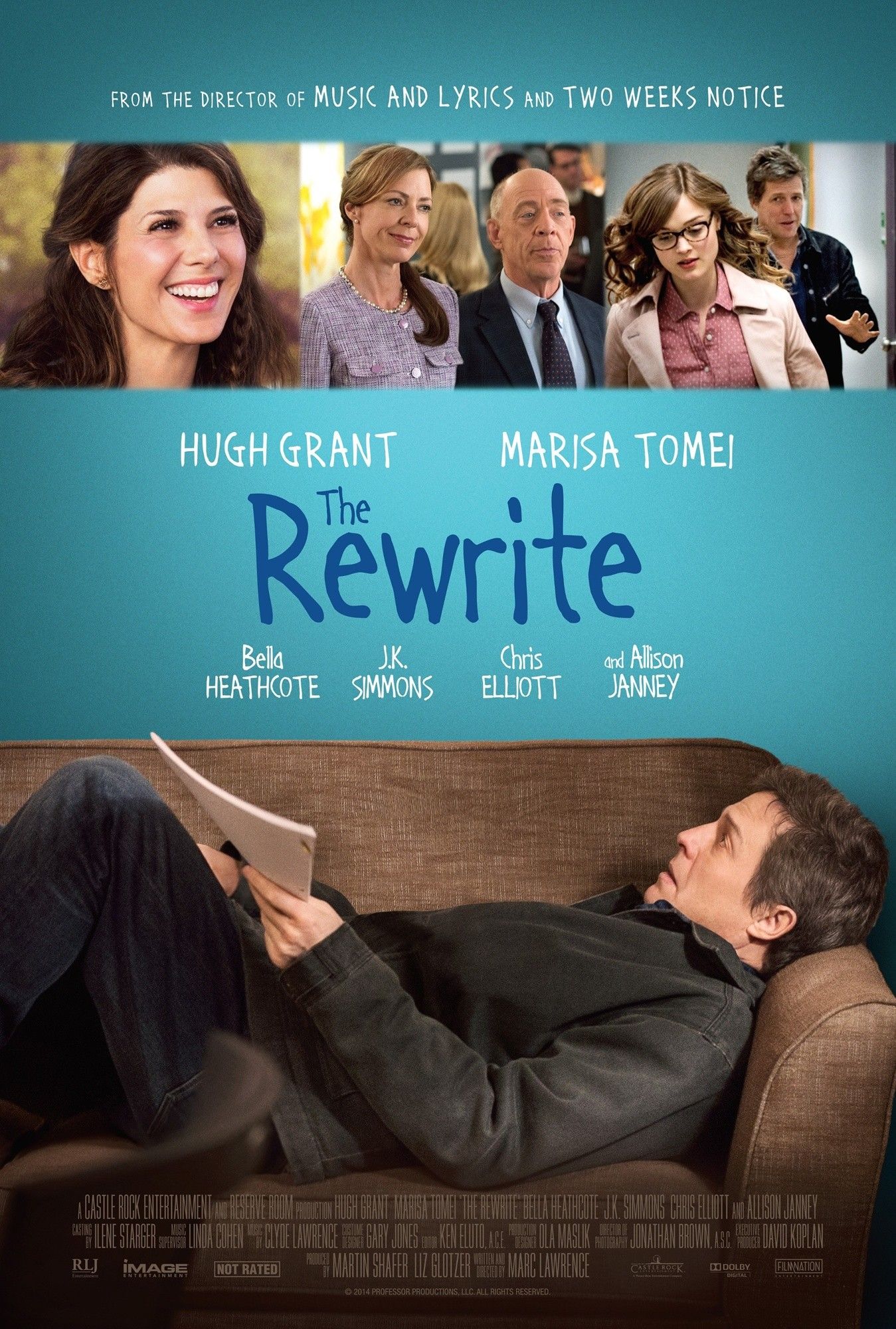Poster of Image Entertainment's The Rewrite (2015)