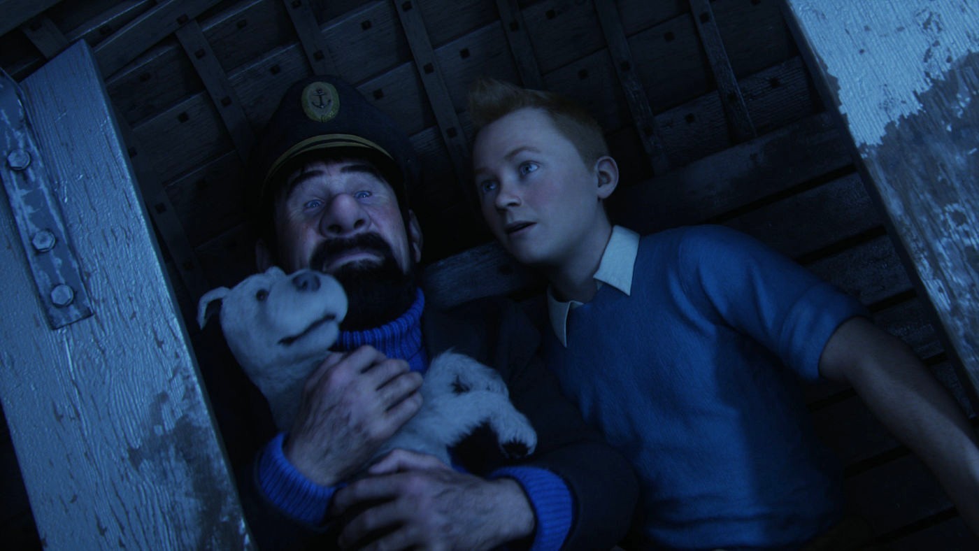 A scene from Paramount Pictures' The Adventures of Tintin: The Secret of the Unicorn (2011)
