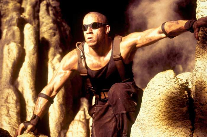 Vin Diesel as Riddick in Universal Pictures' The Chronicles of Riddick (2004)