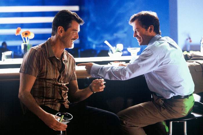 Pierce Brosnan and Greg Kinnear in Miramax Films' THE MATADOR (2005)