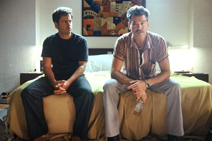 Pierce Brosnan and Greg Kinnear in Miramax Films' THE MATADOR (2005)