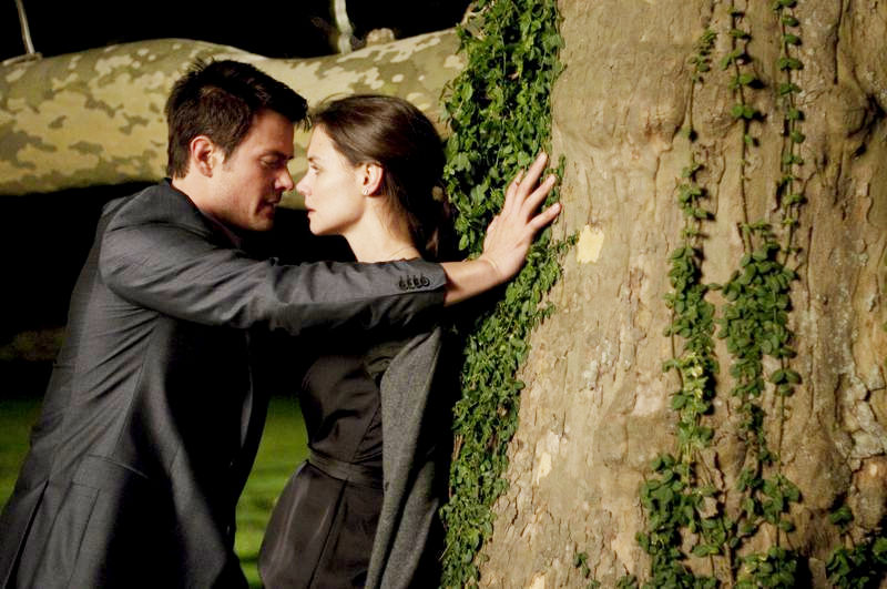 Josh Duhamel stars as Tom and Katie Holmes stars as Laura in Plum Pictures' The Romantics (2010)