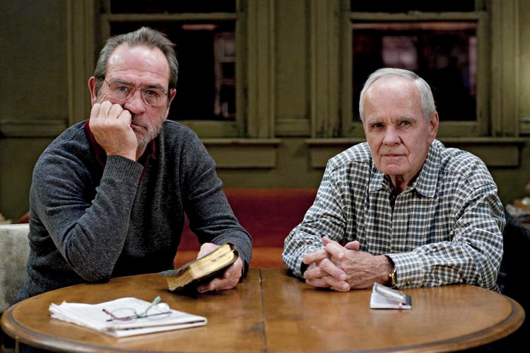 Tommy Lee Jones and Cormac McCarthy in HBO Films' The Sunset Limited (2011)