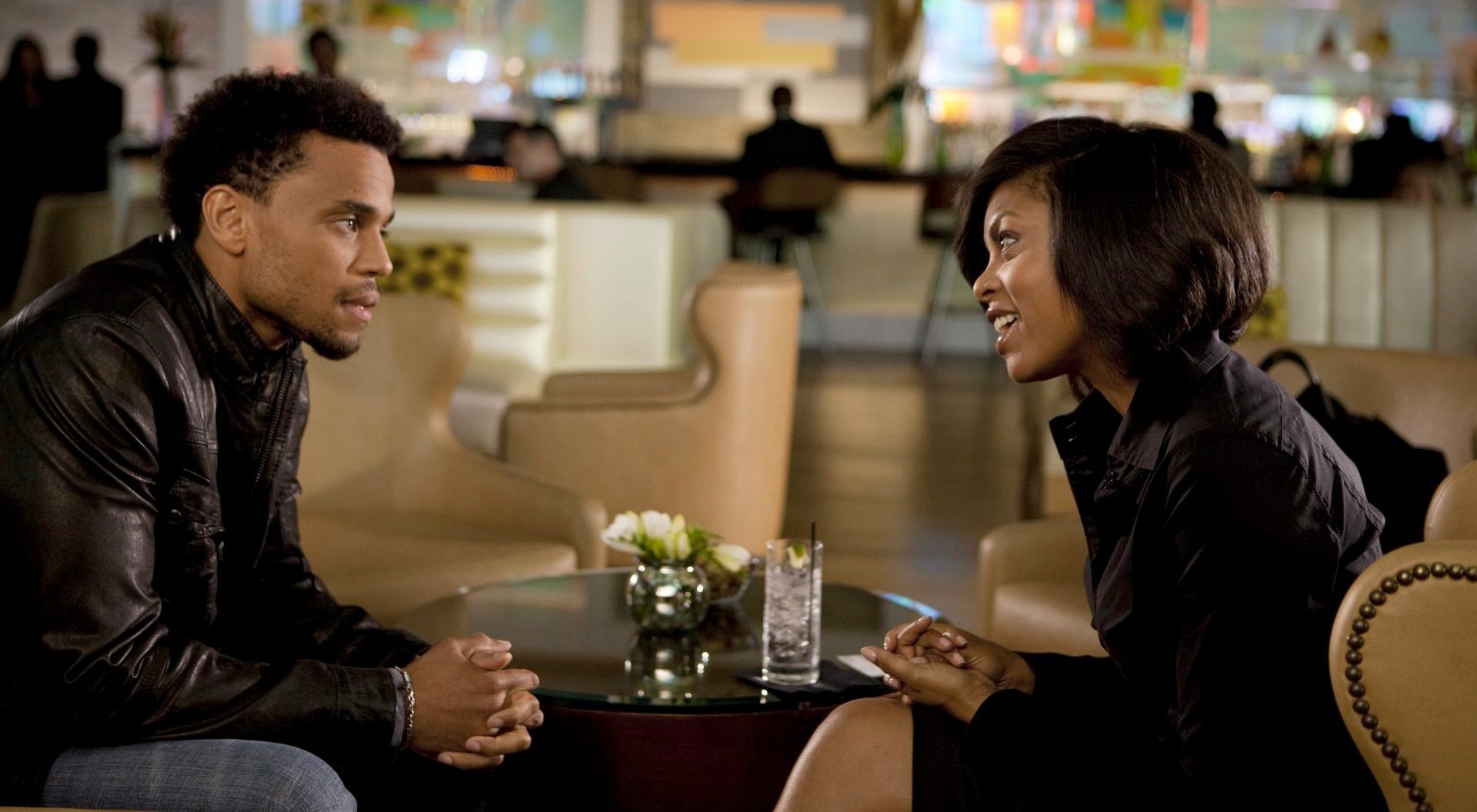 Michael Ealy stars as Dominic and Taraji P. Henson in Screen Gems' Think Like a Man (2012). Photo credit by Photo by Alan Markfield.