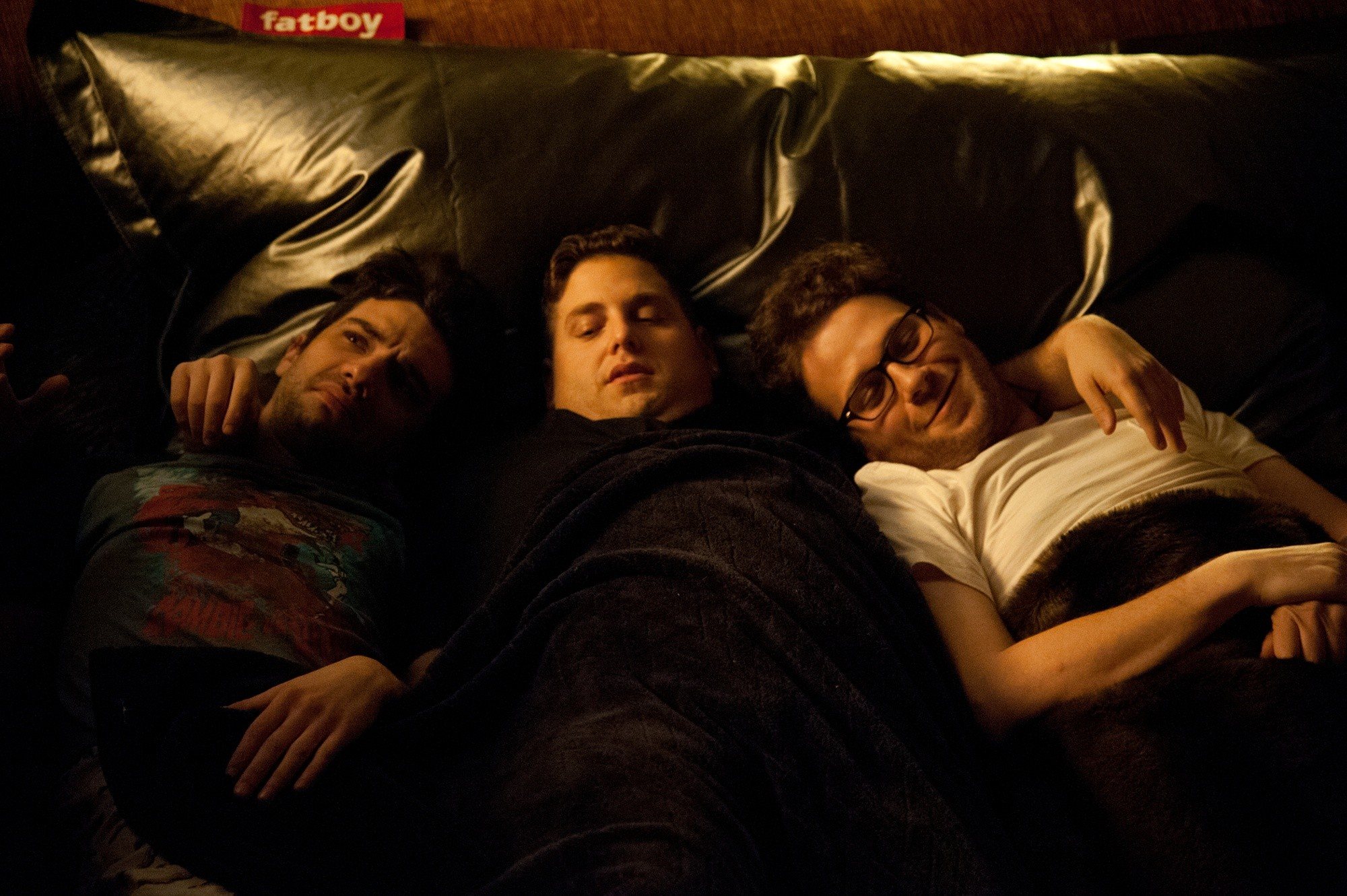 Jay Baruchel, Jonah Hill and Seth Rogen in Columbia Pictures' This Is the End (2013)