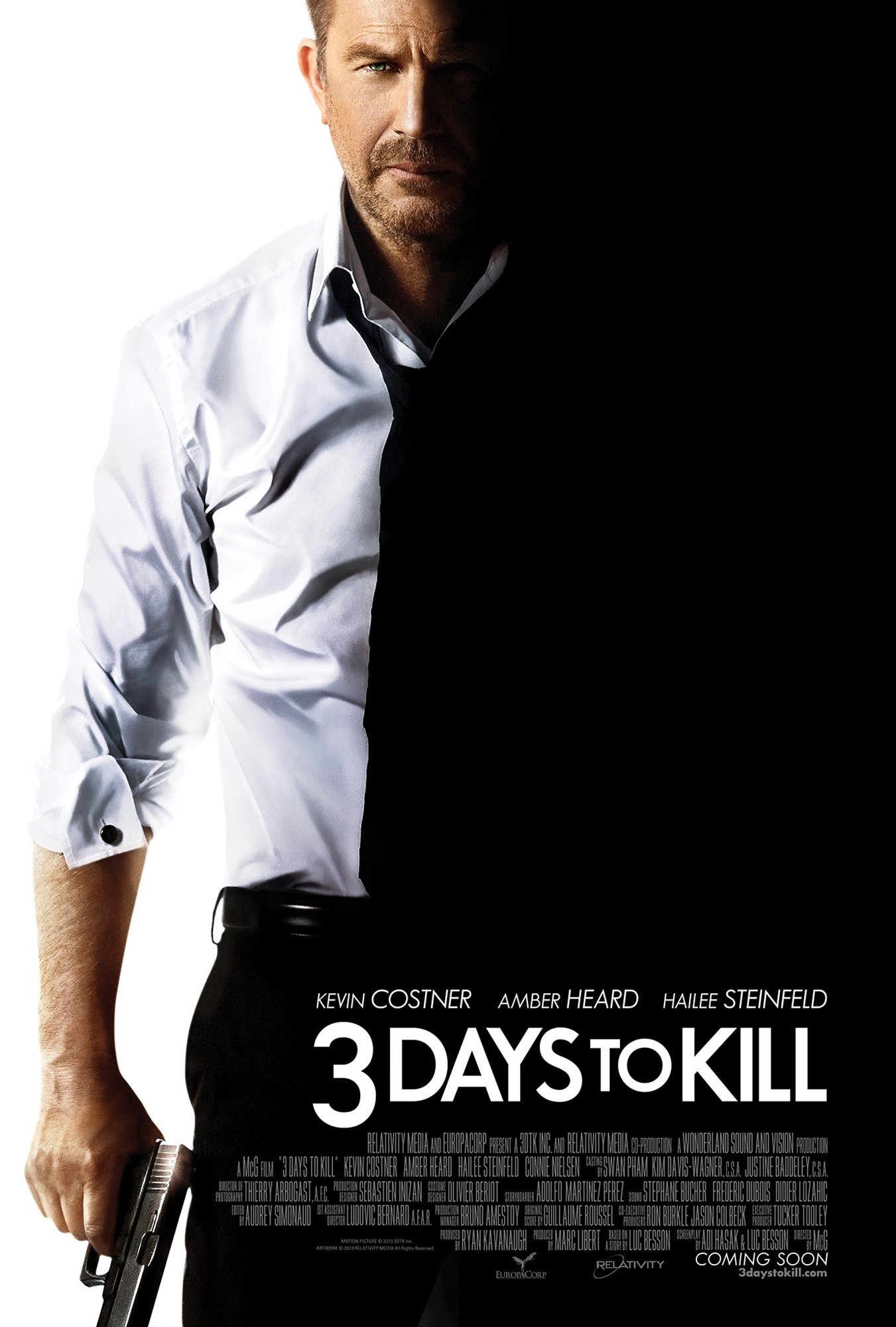 Poster of Relativity Media's 3 Days to Kill (2014)