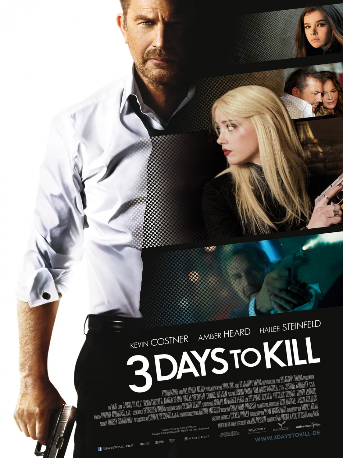 Poster of Relativity Media's 3 Days to Kill (2014)