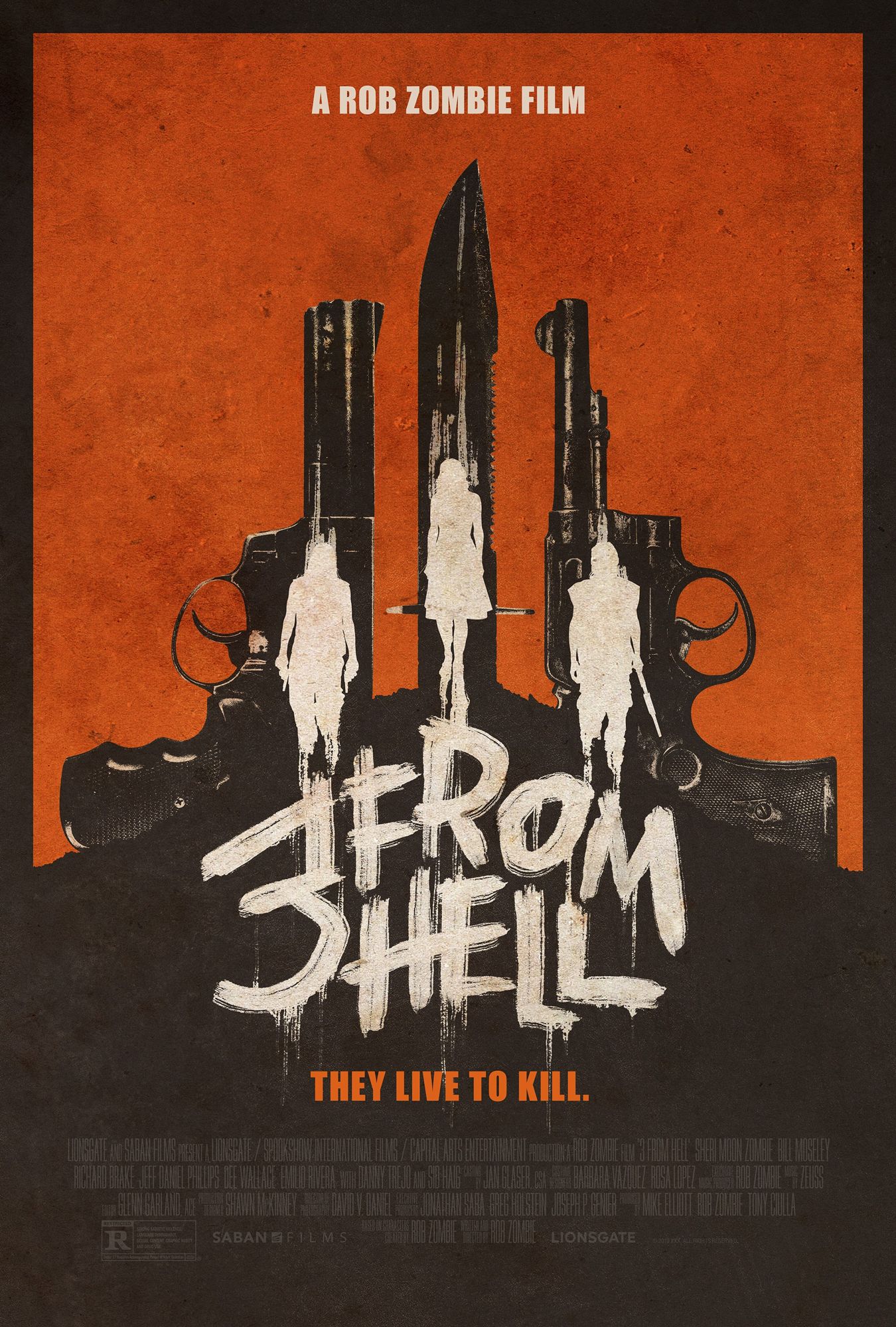 Poster of Saban Films' 3 from Hell (2019)