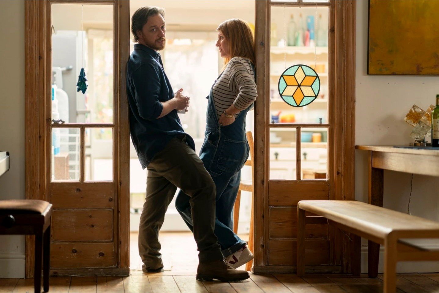 James McAvoy and Sharon Horgan in Together (2021)
