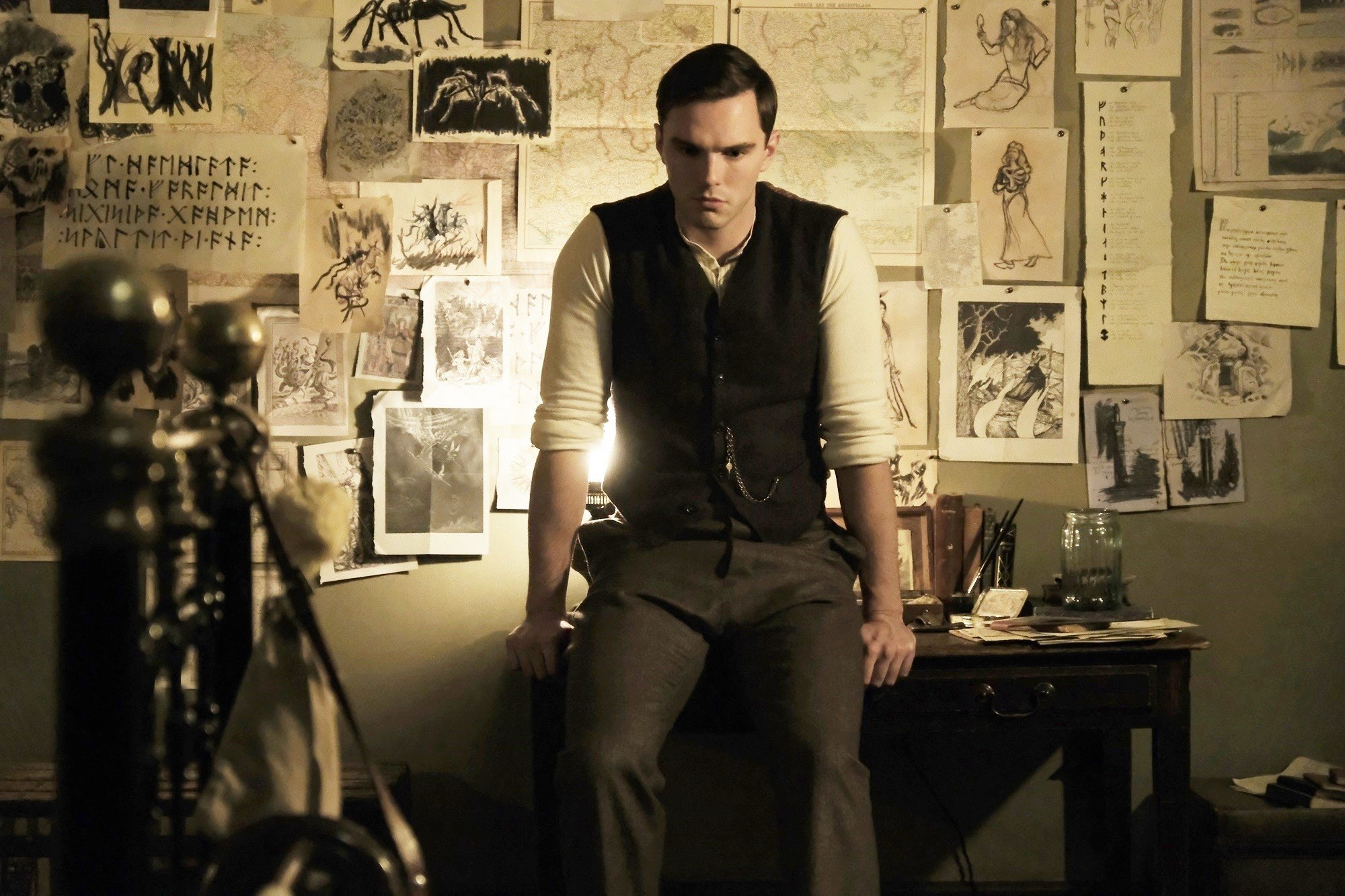Nicholas Hoult stars as J.R.R. Tolkien in Fox Searchlight Pictures' Tolkien (2019)