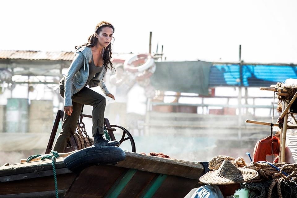 Alicia Vikander stars as Lara Croft in Warner Bros. Pictures' Tomb Raider (2018)