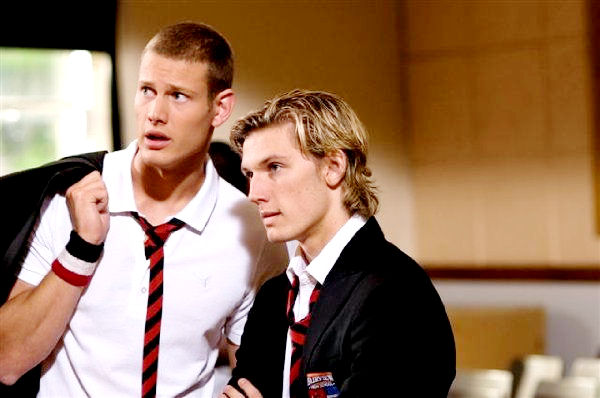 Tom Hopper stars as Marcus and Alex Pettyfer stars as Bradley in Paramount Vantage's Tormented (2009)