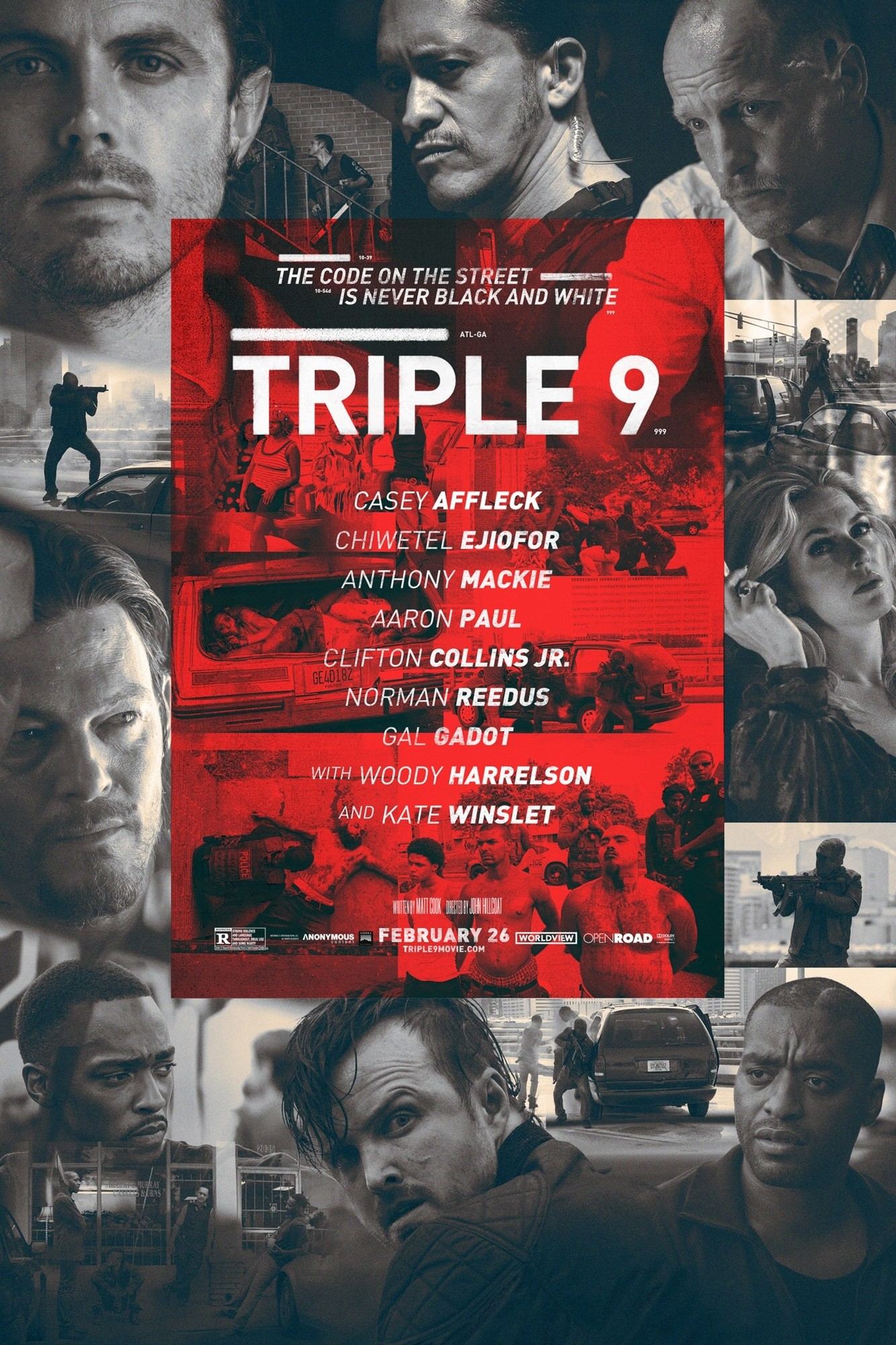 Poster of Open Road Films' Triple 9 (2016)