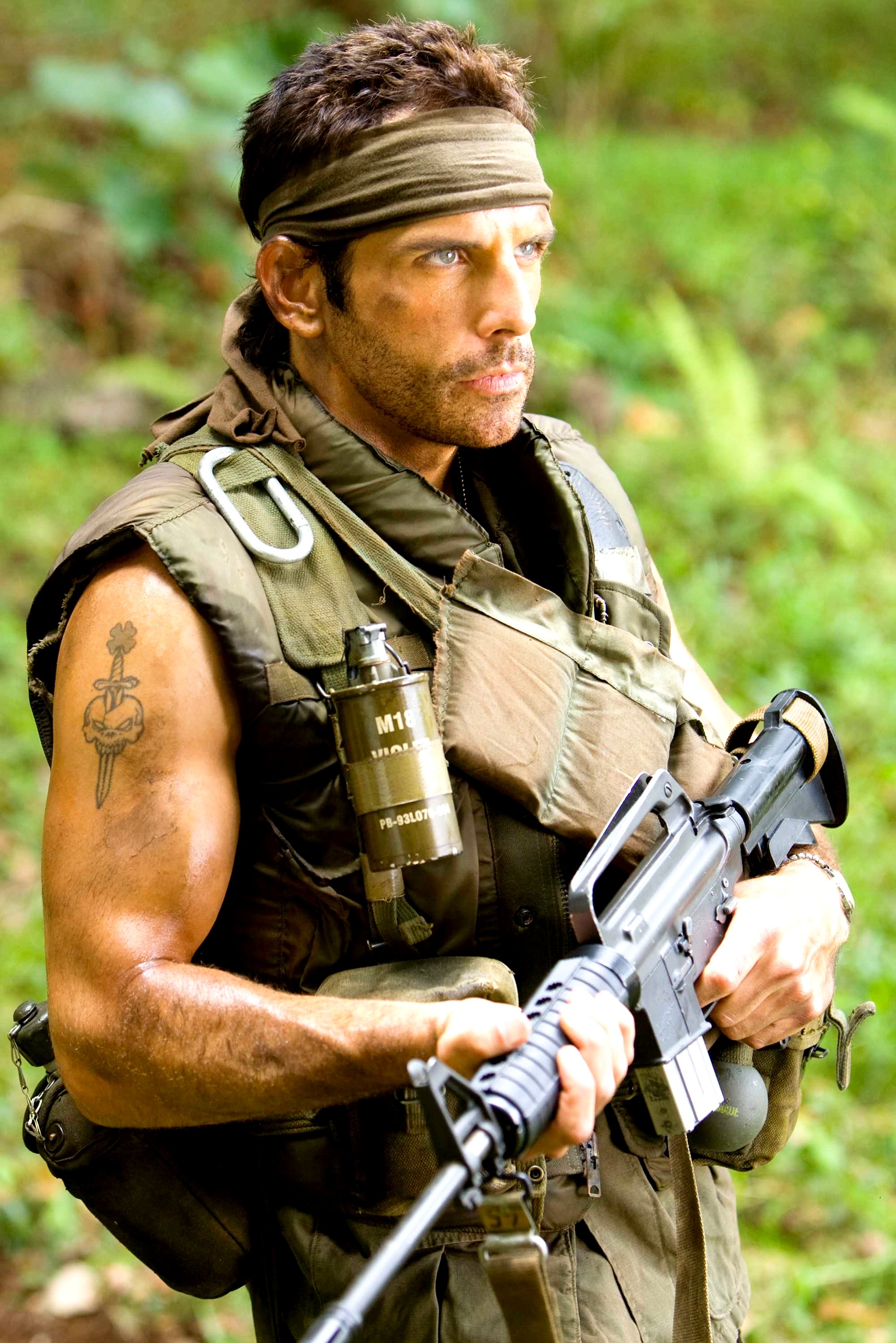 Ben Stiller stars as Speedman in DreamWorks Pictures' Tropic Thunder (2008)