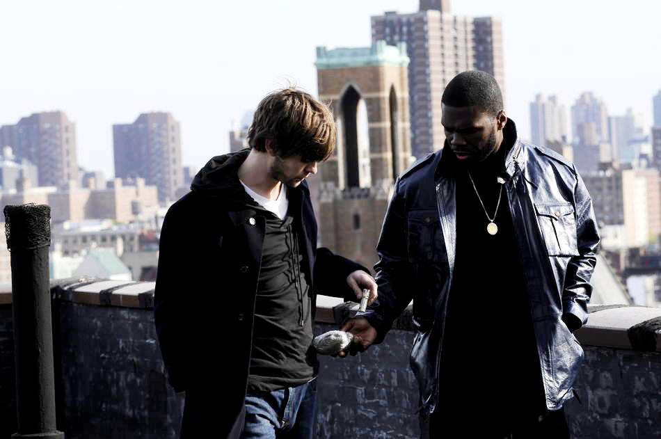 Chace Crawford stars as White Mike and 50 Cent stars as Lionel in Hannover House's Twelve (2010)