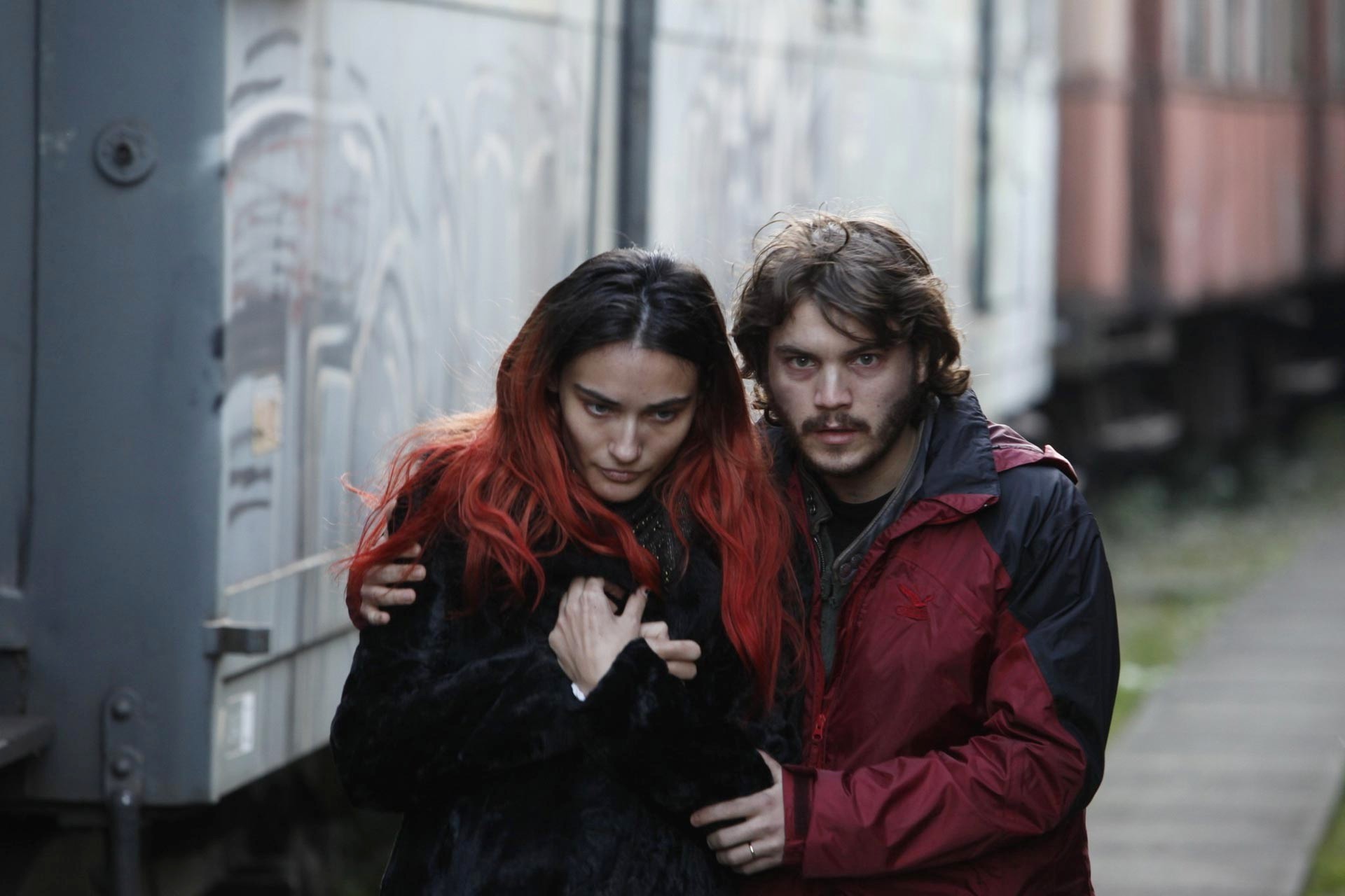 Saadet Aksoy stars as Aska and Emile Hirsch stars as Diego in Entertainment One's Twice Born (2013)