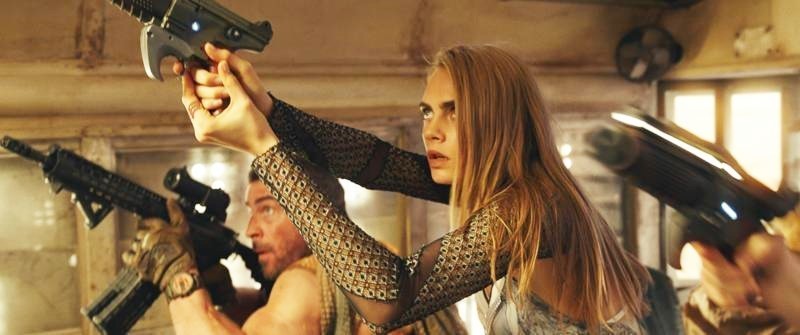 Cara Delevingne stars as Laureline in STX Entertainment's Valerian and the City of a Thousand Planets (2107)