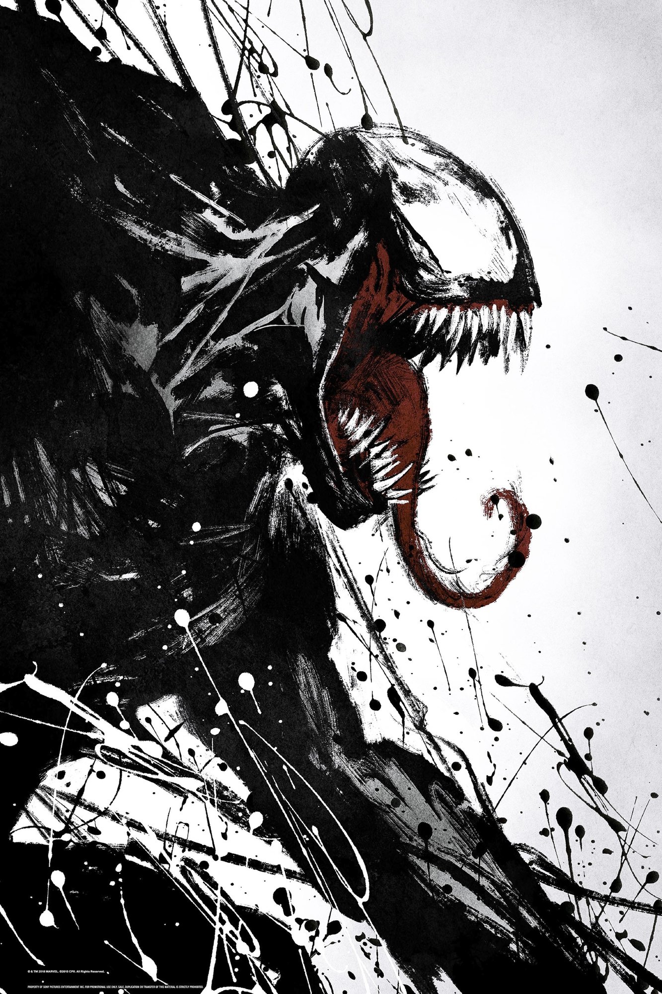 Poster of Columbia Pictures' Venom (2018)