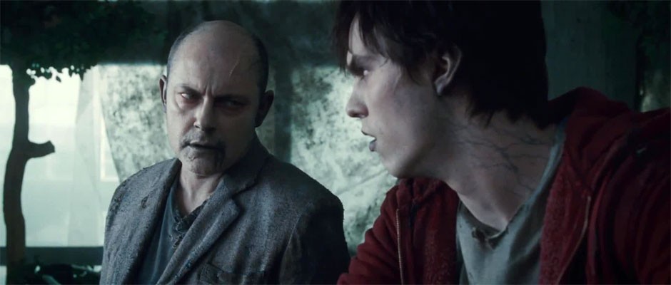 Rob Corddry stars as M and Nicholas Hoult stars as R in Summit Entertainment's Warm Bodies (2013)