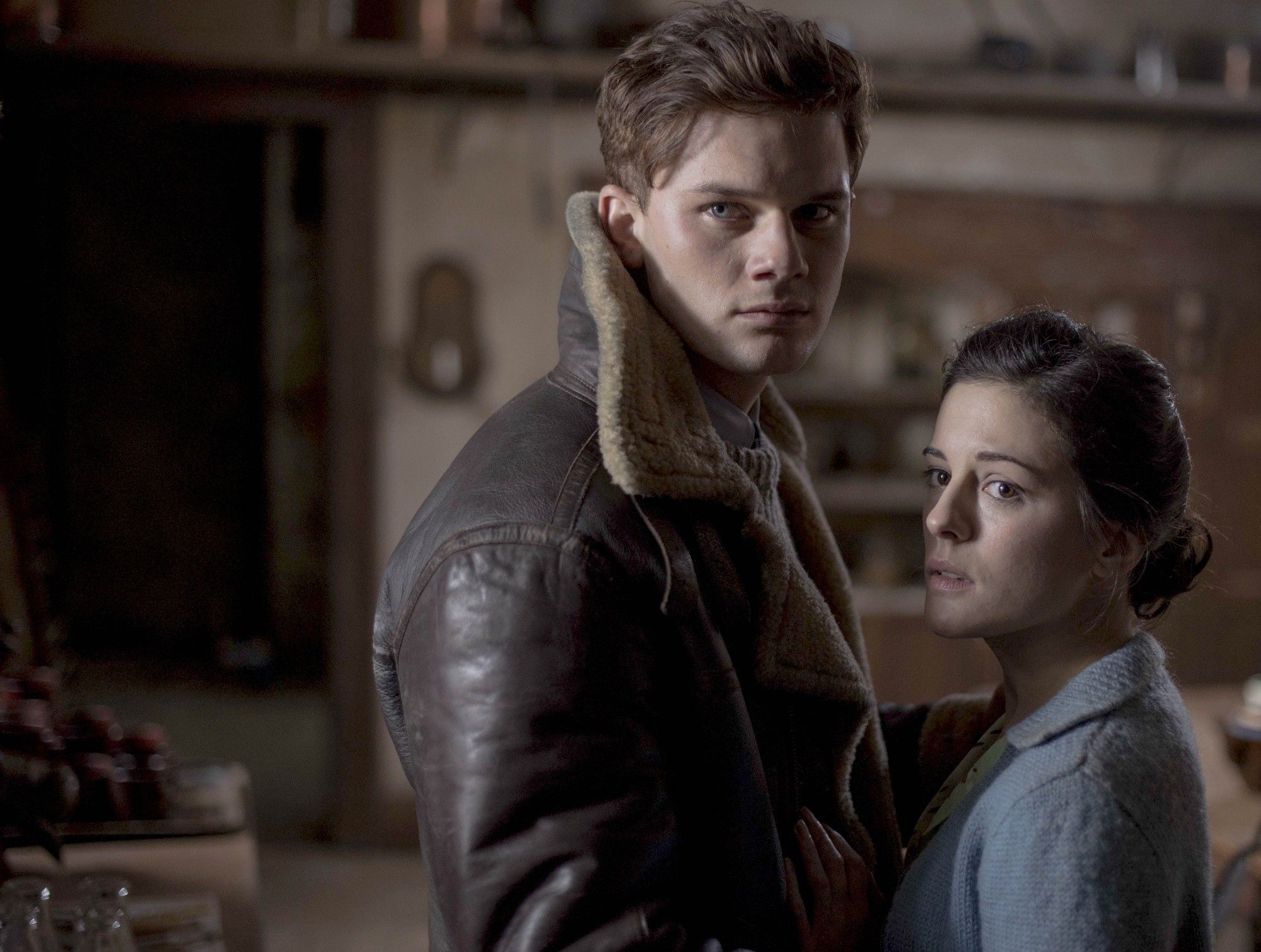 Jeremy Irvine stars as Harry Burnstow and Phoebe Fox stars as Eve Parkins in Relativity Media's The Woman in Black: Angel of Death (2015)