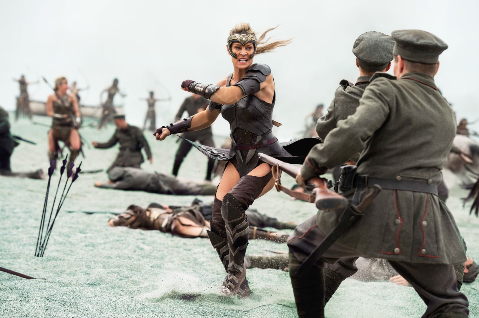 Robin Wright stars as Antiope in Warner Bros. Pictures' Wonder Woman (2017)