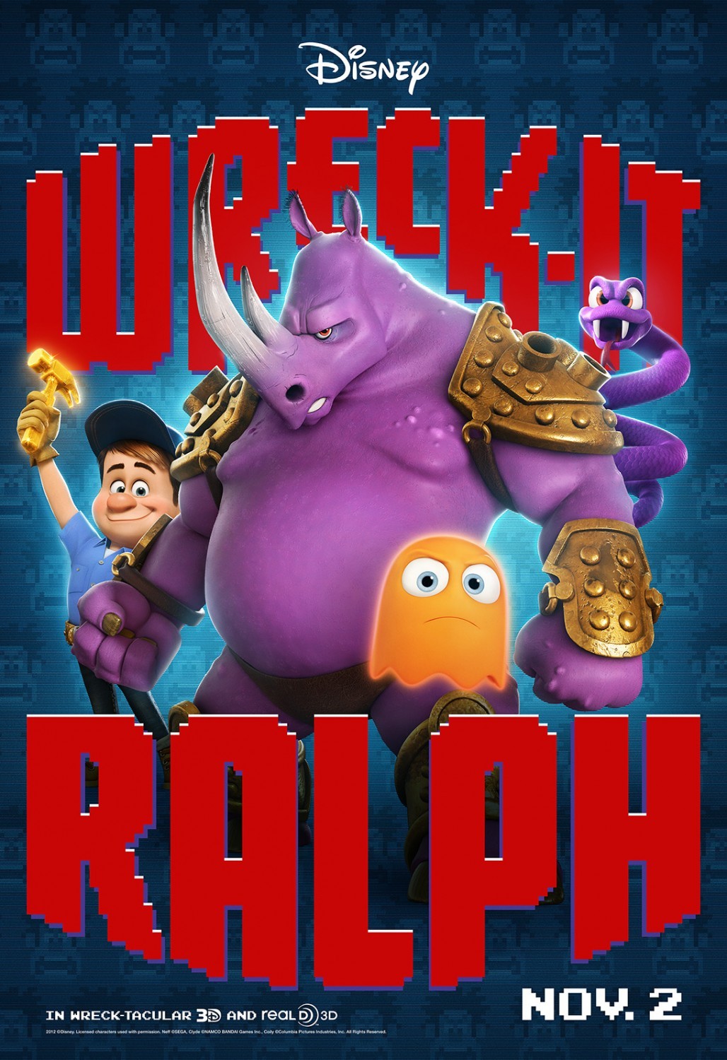 Poster of Walt Disney Pictures' Wreck-It Ralph (2012)