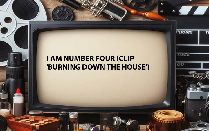 I Am Number Four (Clip 'Burning Down the House')