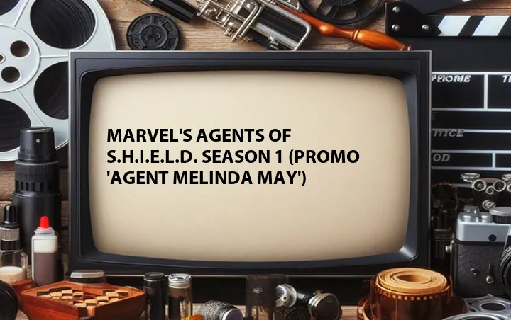 Marvel's Agents of S.H.I.E.L.D. Season 1 (Promo 'Agent Melinda May')