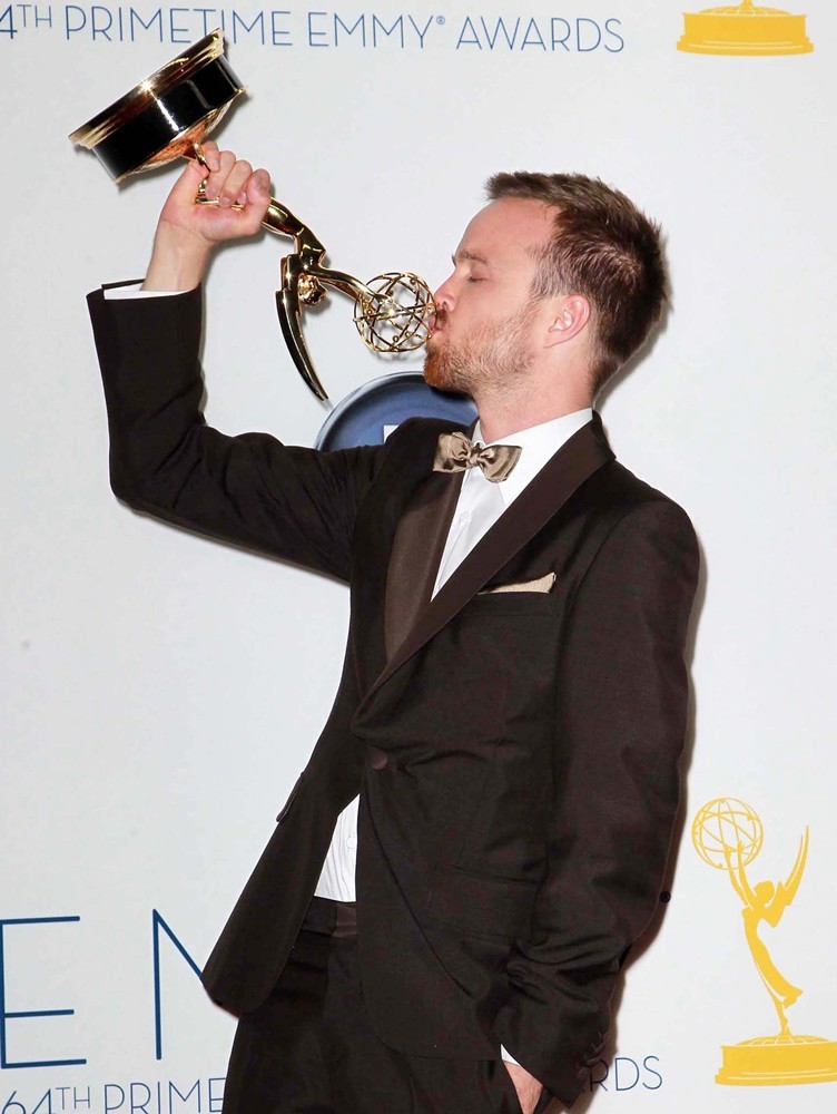 Aaron Paul;<br>64th Annual Primetime Emmy Awards - Press Room