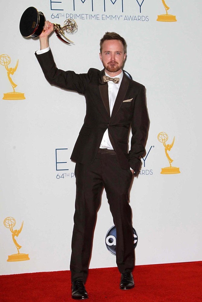 Aaron Paul;<br>64th Annual Primetime Emmy Awards - Press Room