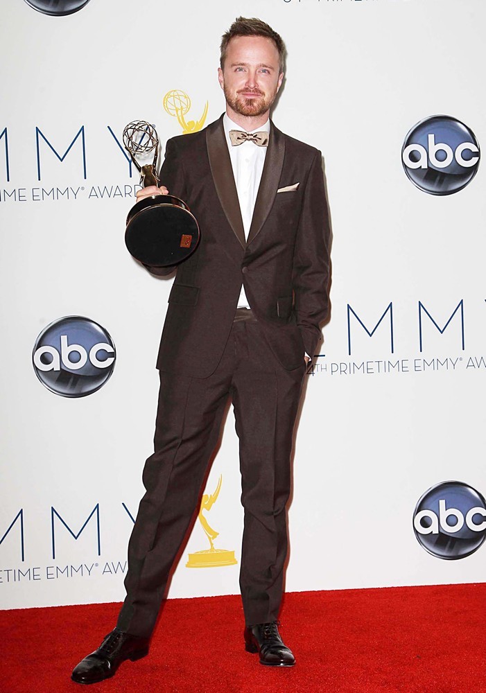 Aaron Paul;<br>64th Annual Primetime Emmy Awards - Press Room