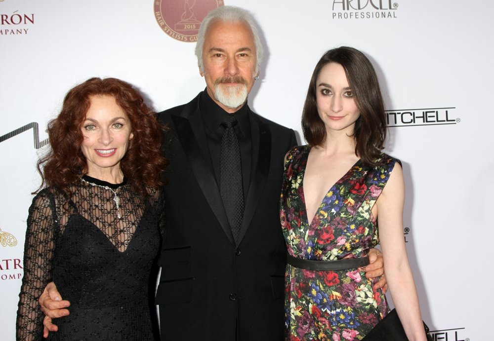 Silvia Abascal;Rick Baker;Veronica Baker;<br>2015 Make-Up Artists and Hair Stylists Guild Awards - Arrivals